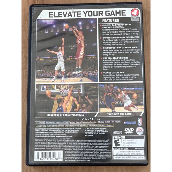 NBA Live 07 (Sony PlayStation 2, 2006) Complete - Picture 4 of 4